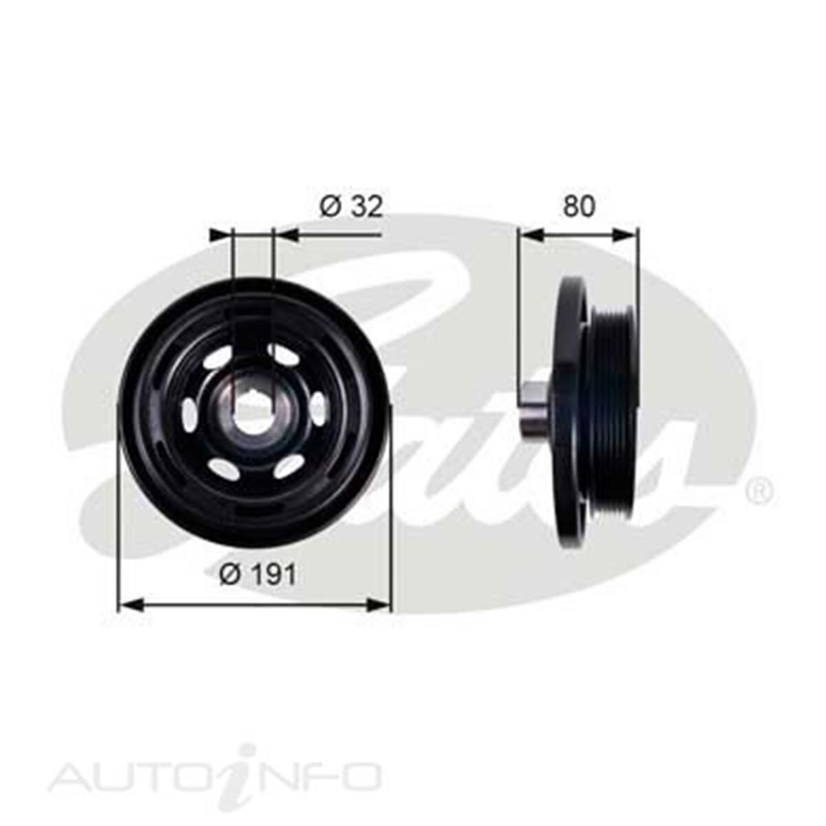 TVD1089 TORSIONAL VIB DAMPER, , scaau_hi-res
