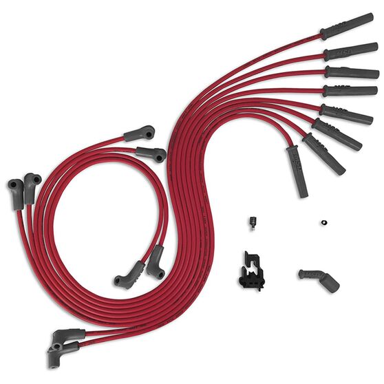 IGNITION LEAD SET HOLDEN RED UNIVERSAL L, , scaau_hi-res