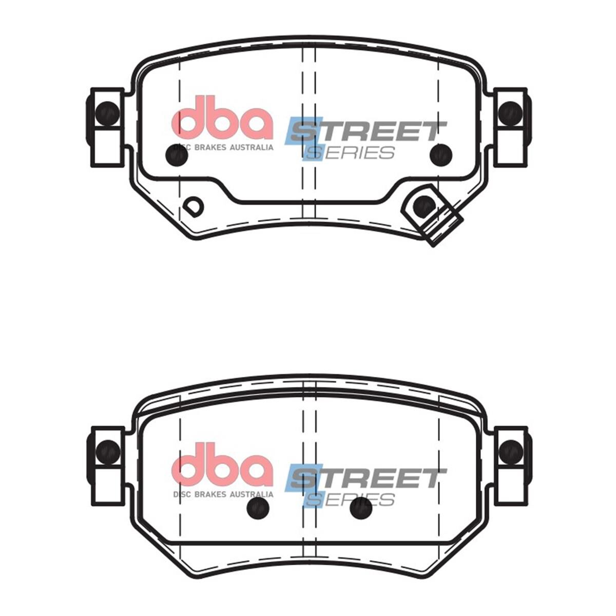 DBA SS STREET SERIES BRAKE PADS [ Mazda 6 - 2012 - On R ], , scaau_hi-res