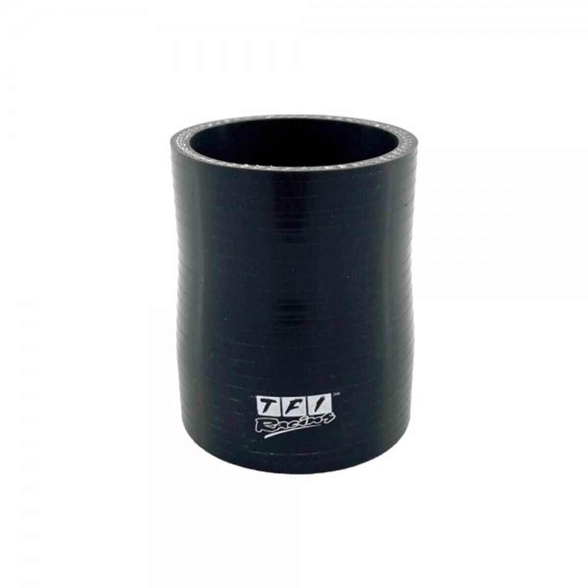 Silicone Hose Black Straight Reducer ID 2.25>2 Inch; Leg Length 76mm; Wall Size 4mm, , scaau_hi-res