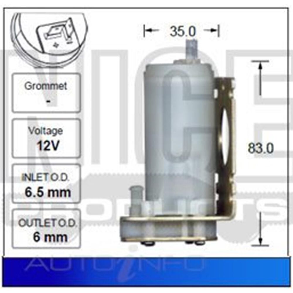 Nice Windscreen Washer Pump NWP5512 Supercheap Auto