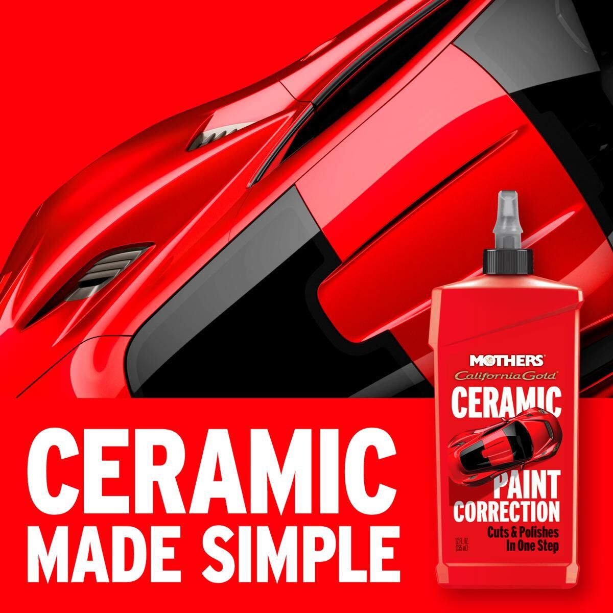MOTHERS CALIFORNIA GOLD CEREMIC PAINT CORRECTION 355ML, , scaau_hi-res