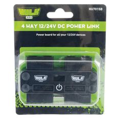 4 WAY 12/24V DC POWER ADAPTOR 4x 50A PLUGS USB'S & VOLTMETER TOUCH SWITCH, , scaau_hi-res