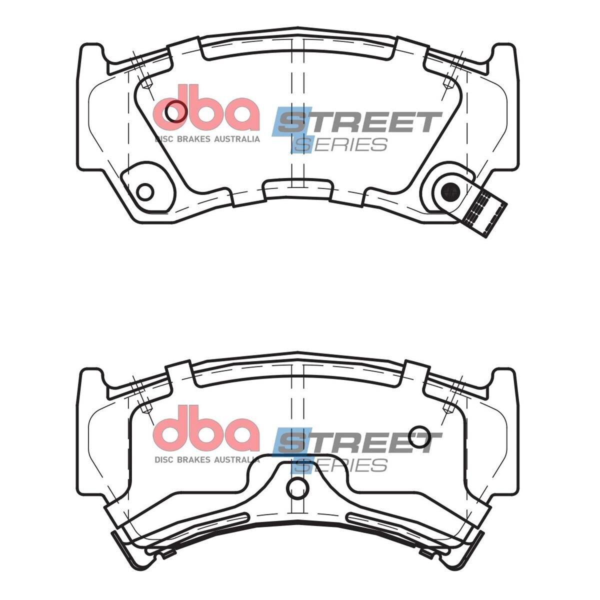 DBA SS STREET SERIES BRAKE PADS [ Mazda & Nissan 1996-2000 F ], , scaau_hi-res