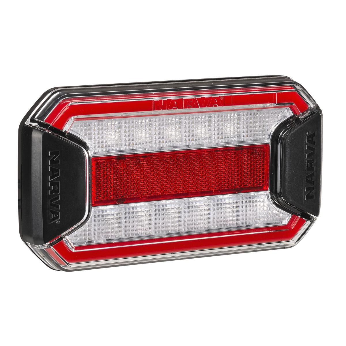 Narva 9-33 Volt LED Tail and Rerverse Lamp with In-Built Reflector, Clear Lens and 0.5m of Hard-Wired Cable, , scaau_hi-res