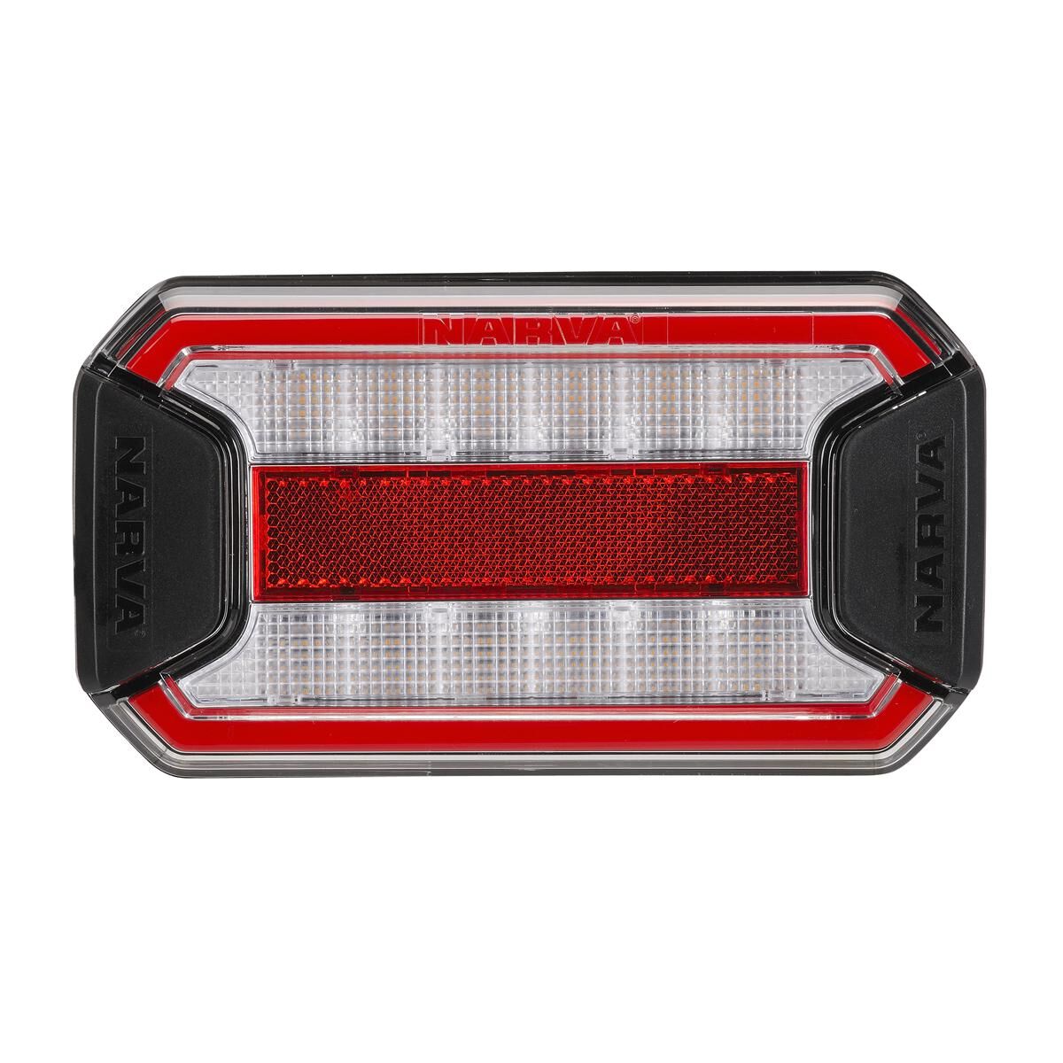 Narva 9-33 Volt LED Tail and Indicator Lamp with In-Built Reflector, Clear Lens and 0.5m of Hard-Wired Cable, , scaau_hi-res