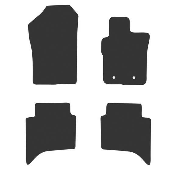 LUXURY CARPET CAR MATS FOR FORD RANGER (NEXT GEN XLT DUAL CAB) 2022 ONWARDS, , scaau_hi-res