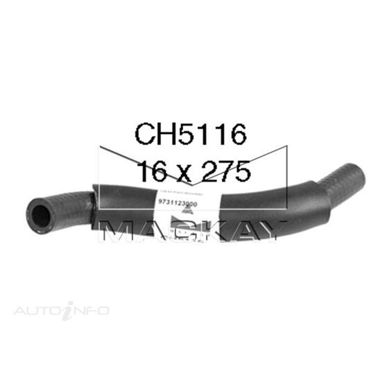 Heater Hose  - HYUNDAI SCOUPE 1N - 1.5L I4  PETROL - Manual & Auto, , scaau_hi-res