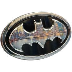 DC BATMAN 1989 LOGO 3D CAR EMBLEM (BLACK AND CHROME), , scaau_hi-res