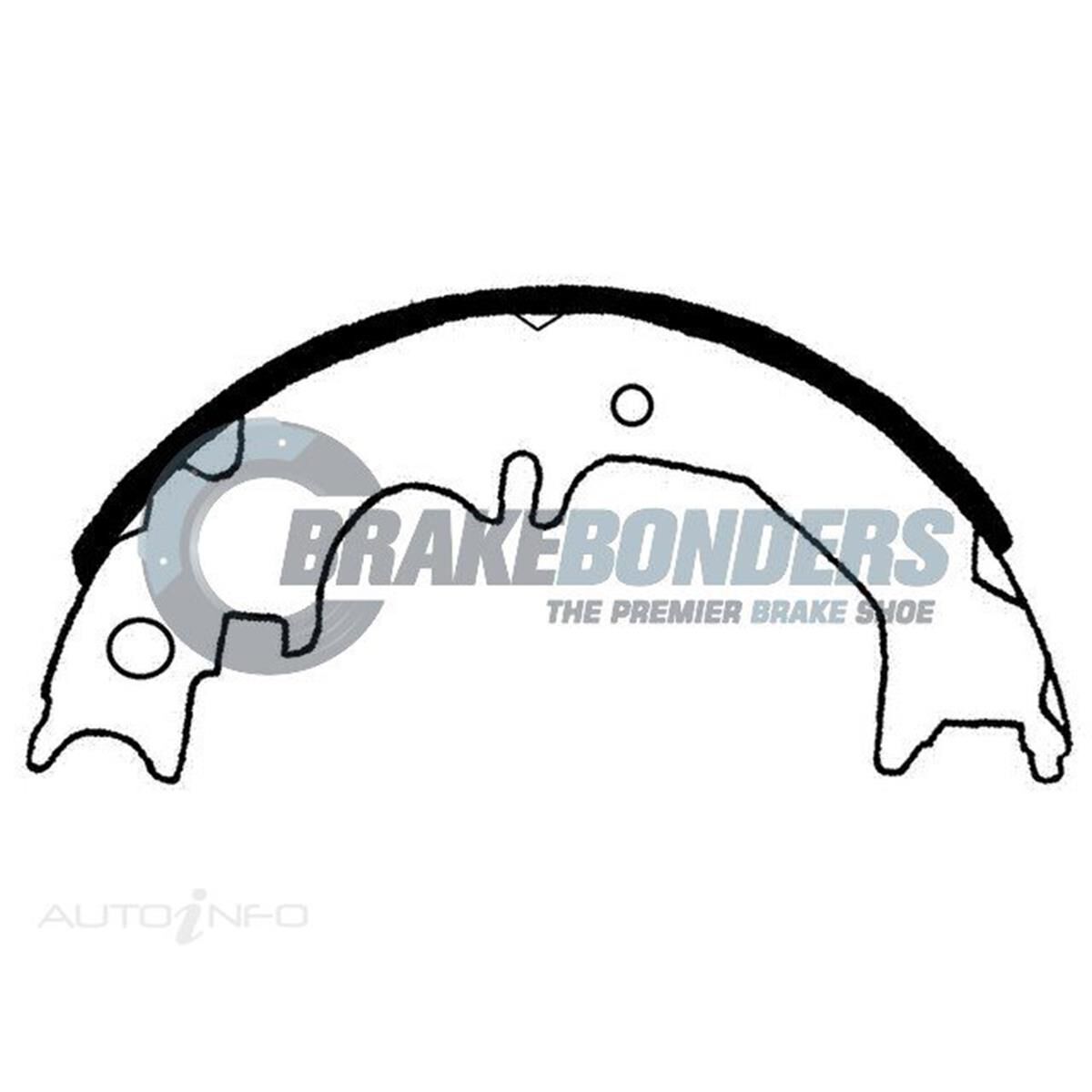 Brake Shoes - Toyota Parking Brake 210mm, , scaau_hi-res