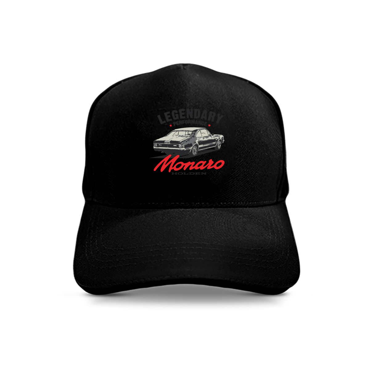 YOUTH 5-PANEL CAP-BLACK [LEGENDARY PERFORMANCE MONARO], , scaau_hi-res