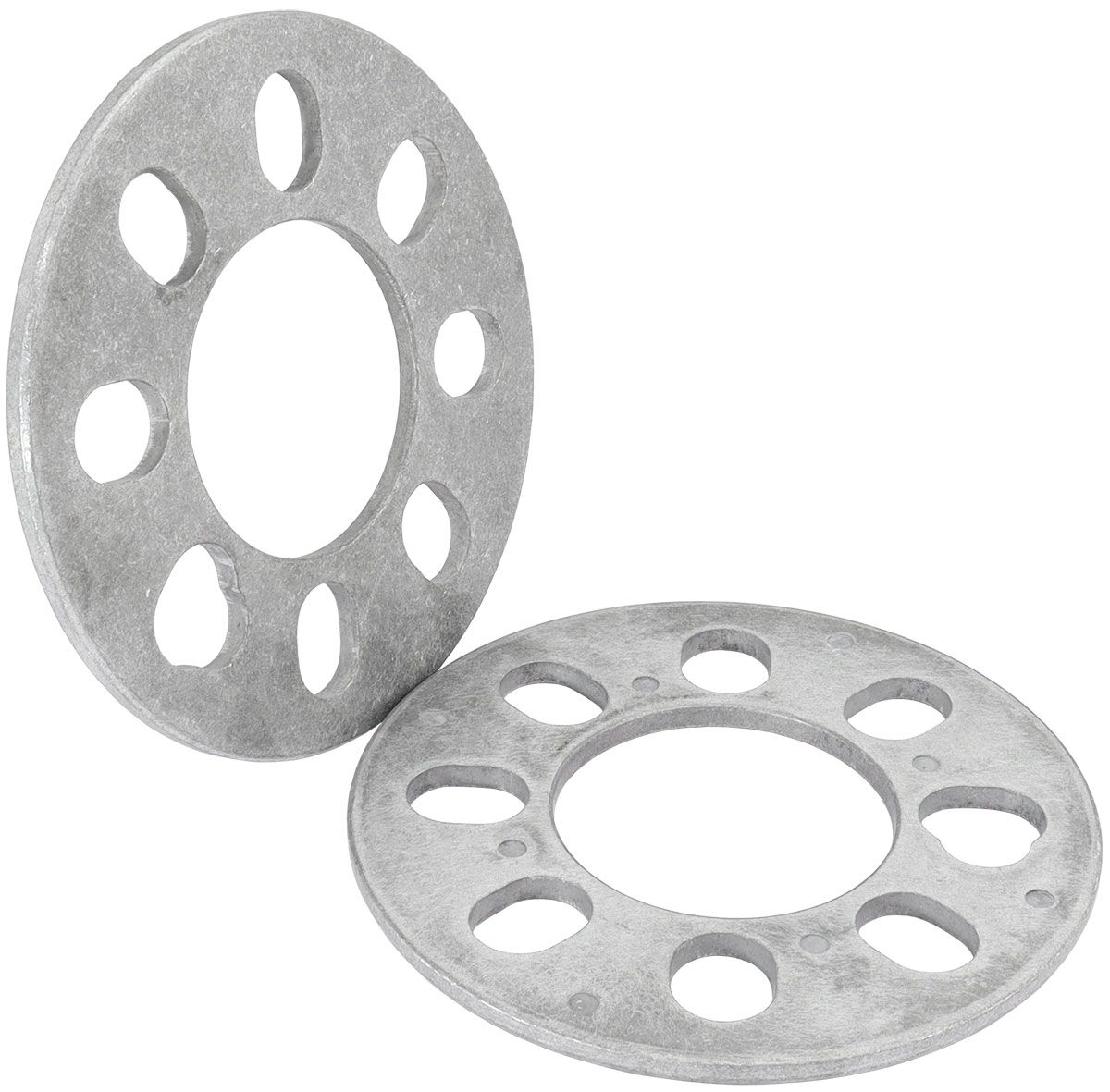 SLIP ON WHEEL SPACERS 1/4" 6.3MM PAIR ALLOY 4 X 4.5" BC, , scaau_hi-res