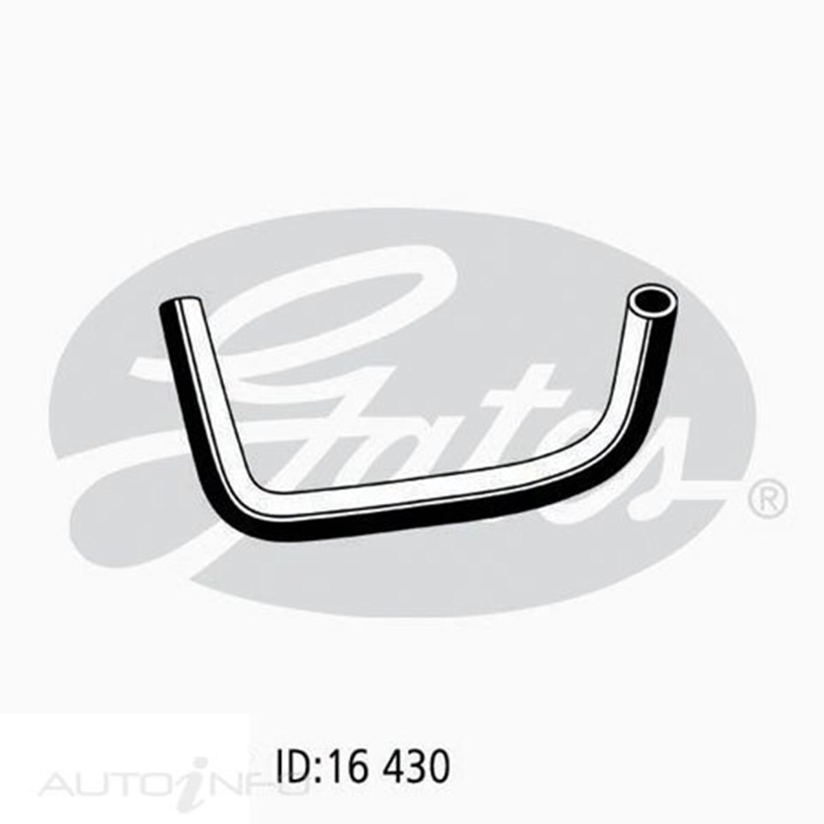 02-1180 GATES HEATER HOSE, , scaau_hi-res