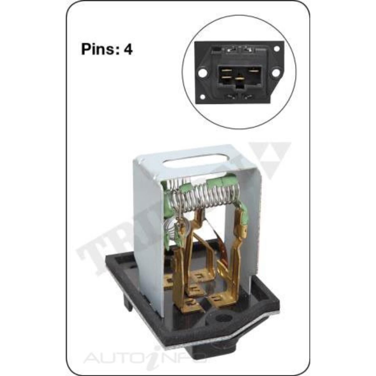 TRIDON HEATER FAN RESISTOR, , scaau_hi-res