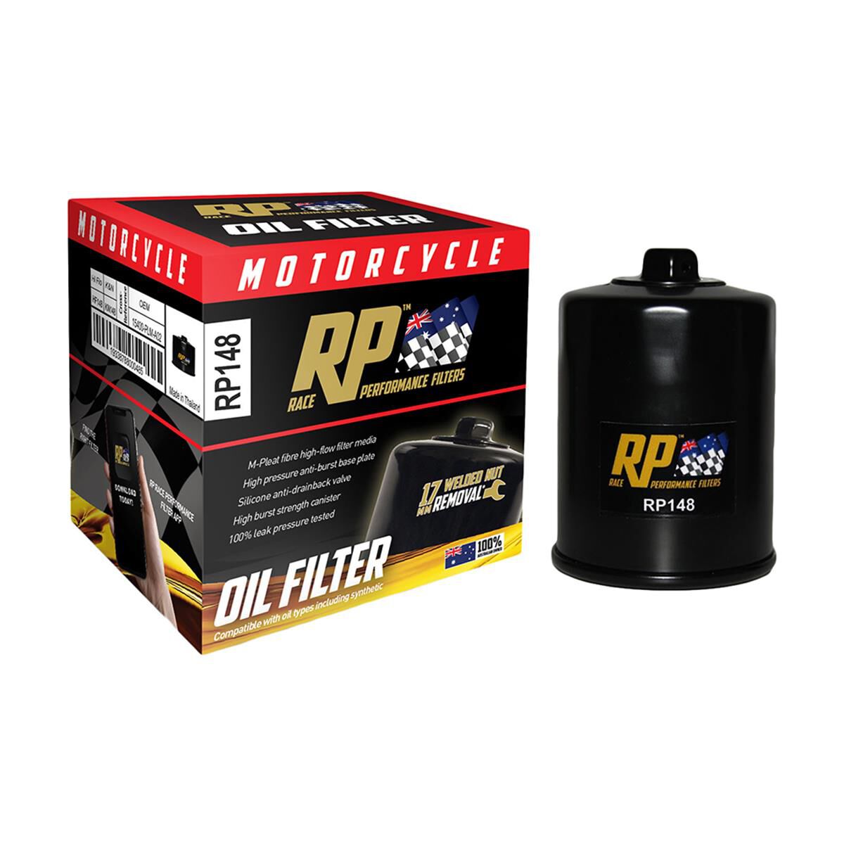 BIKE OIL FILTER RP148, , scaau_hi-res