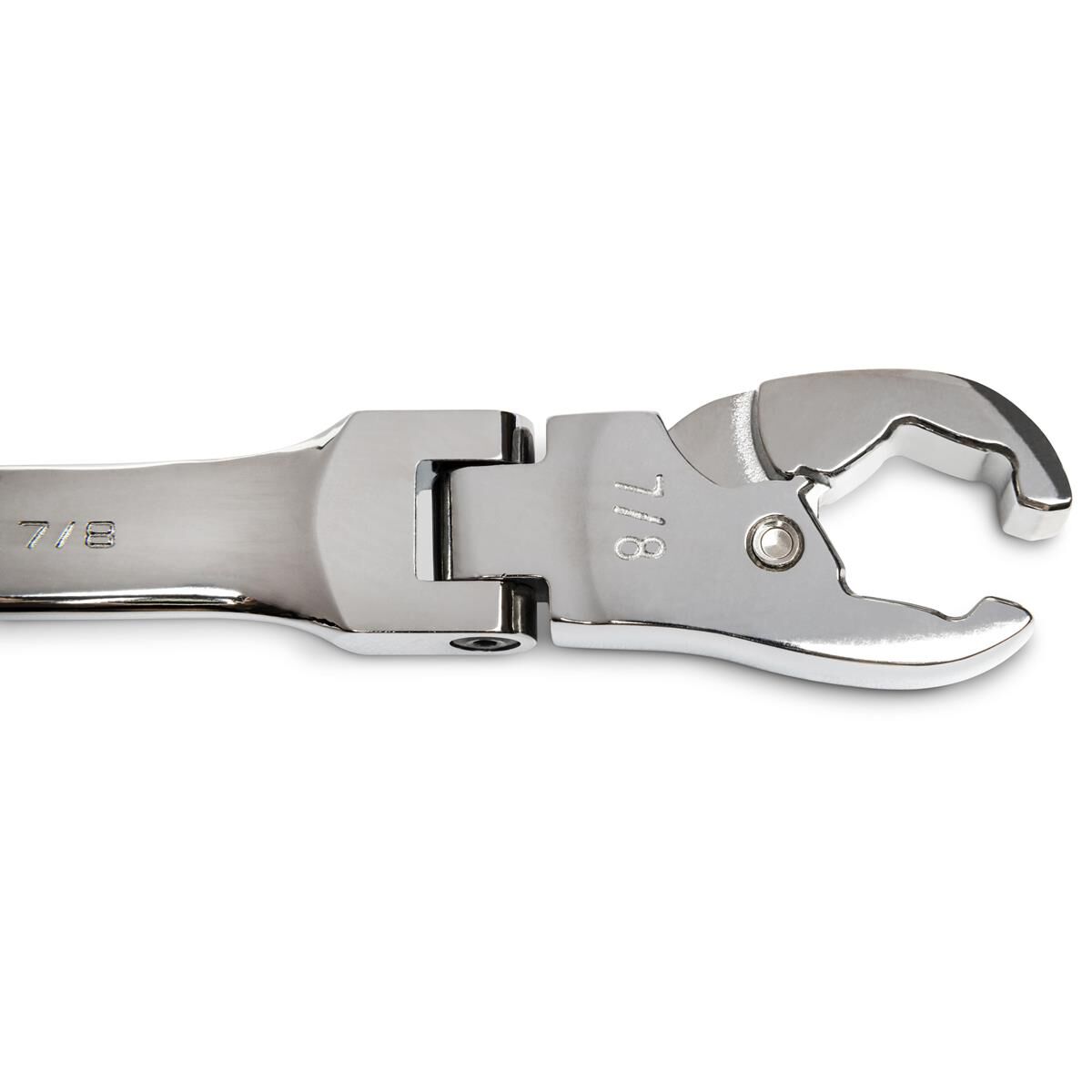 5 PIECE RATCHETING FLEX HEAD FLARE NUT SAE WRENCH SET, , scaau_hi-res