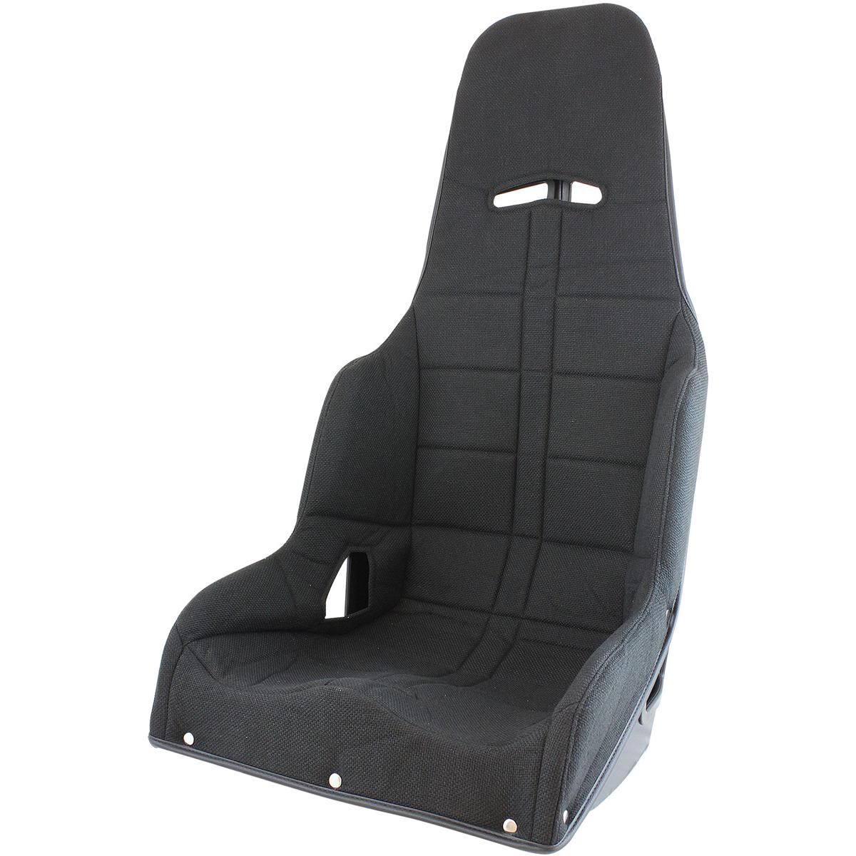 PRO STREET 18.5 RACE SEAT COVEBLACK TWEED, , scaau_hi-res