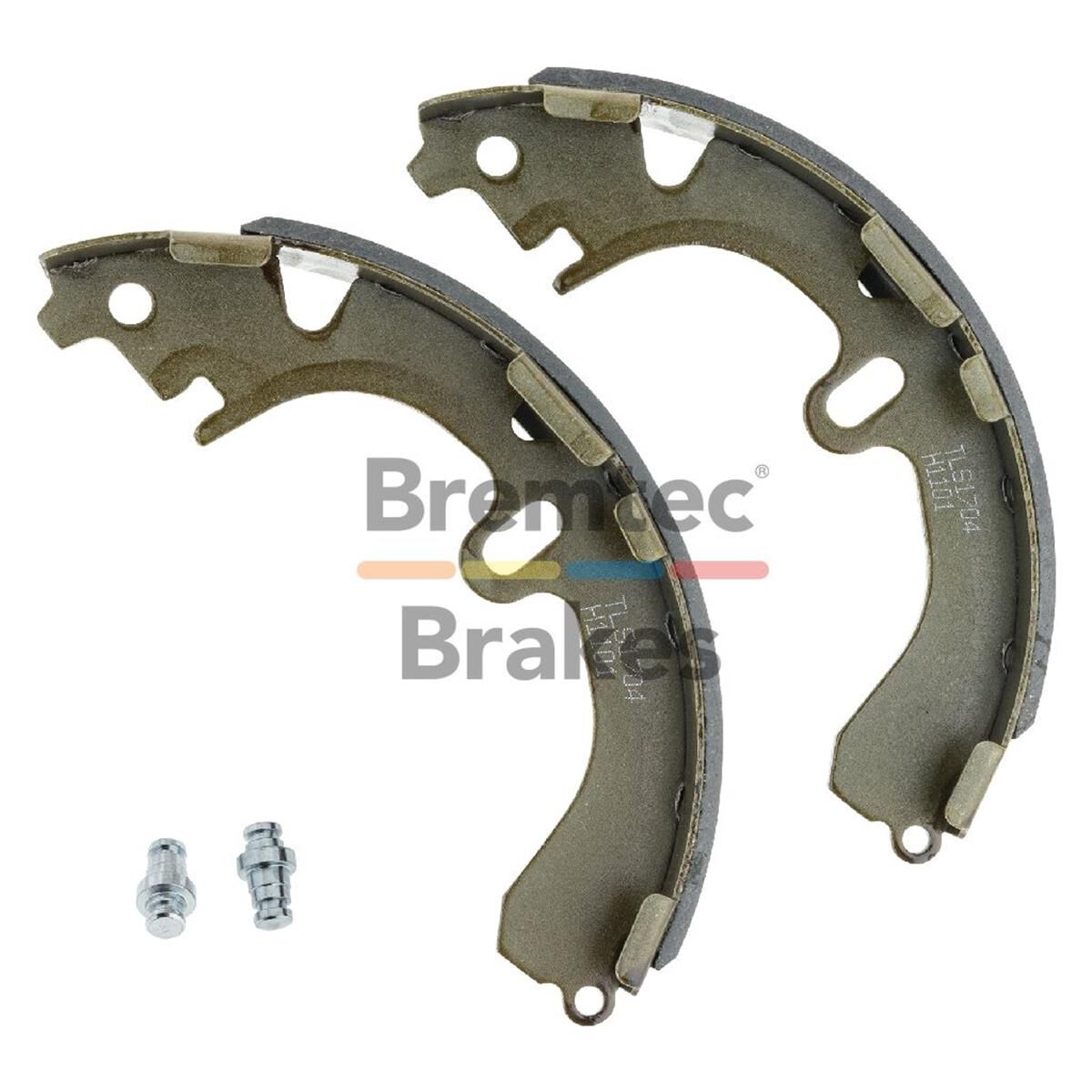 TRADE-LINE BRAKE SHOES CERAMICTOY CORR AE101 REAR SHOES, , scaau_hi-res