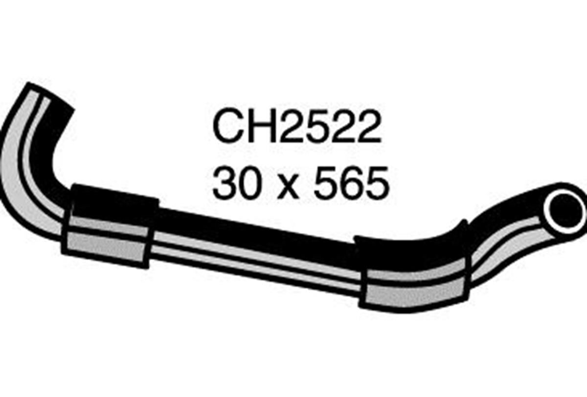 Radiator Upper Hose  - TOYOTA COROLLA AE82R - 1.6L I4  PETROL - Manual & Auto, , scaau_hi-res