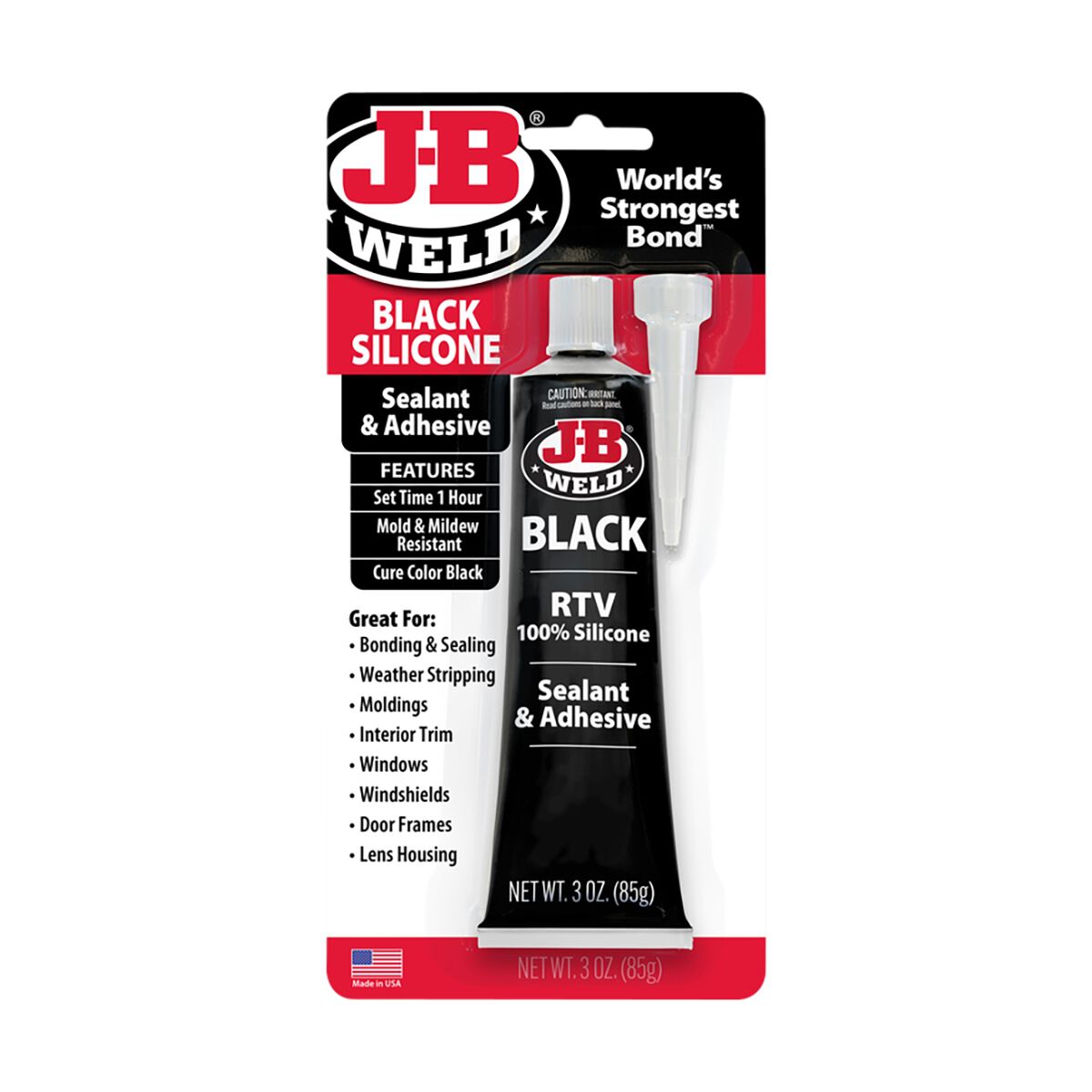 JB WELD BLACK RTV 85G, , scaau_hi-res