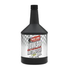 REDLINE MOTORCYCLE  (10W40) ENGINE OIL QUART, , scaau_hi-res