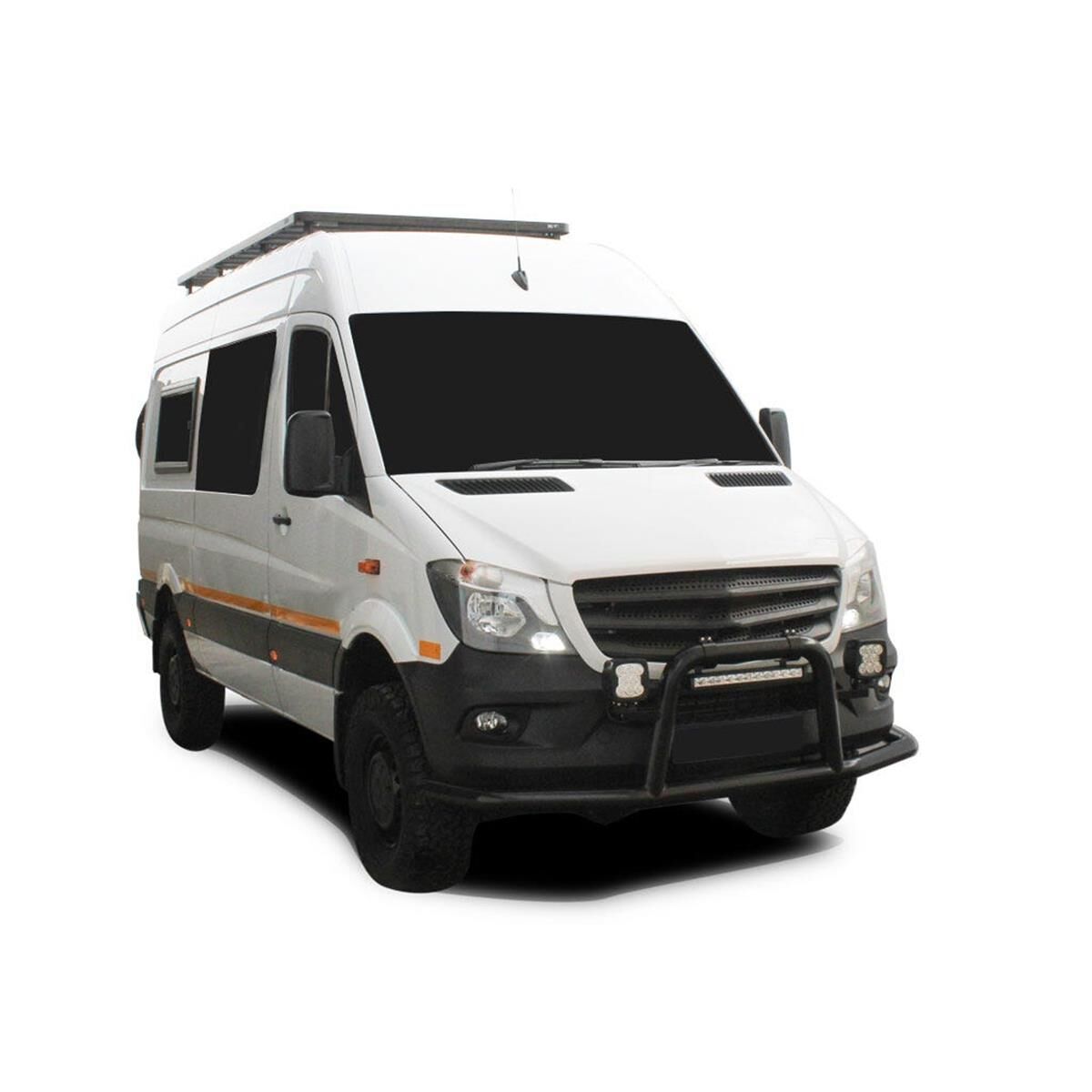 FRONT RUNNER MERCEDES-BENZ SPRINTER 144IN/170IN / L2/L3 / MWB/LWB WHEELBASE W/O OEM TRACKS (2006-CURRENT) SLIMLINE II ROOF RACK KIT, , scaau_hi-res