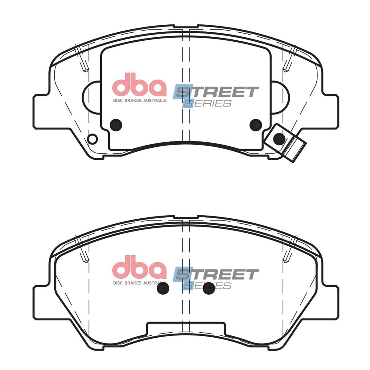 DBA SS STREET SERIES BRAKE PADS [ Hyundai / Kia 2010- on F ], , scaau_hi-res