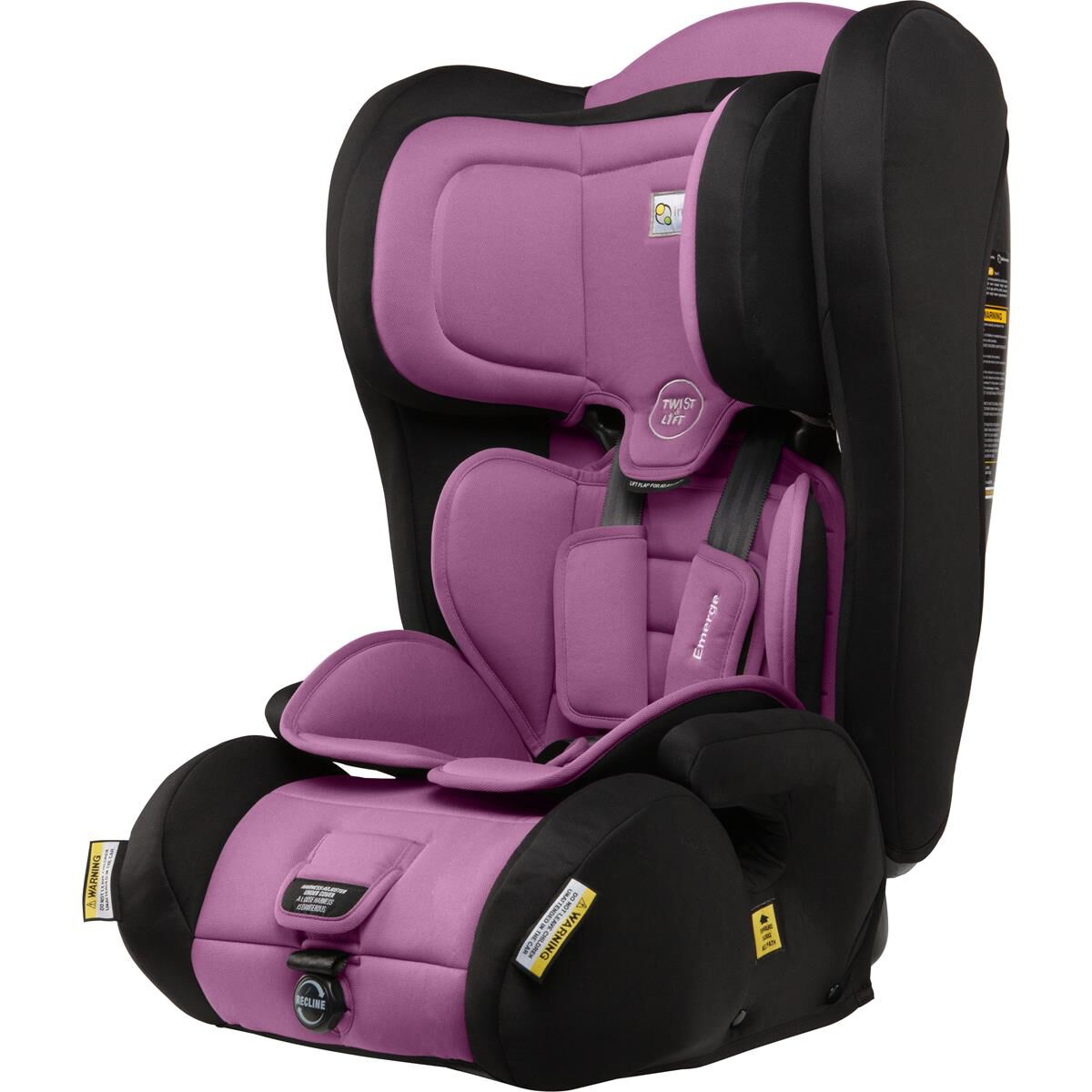 InfaSecure Emerge Astra Forward Facing Car Seat Purple