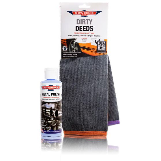 Bowden's Own Metal Polish Pack BOMPK Supercheap Auto