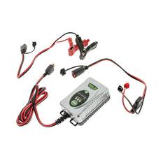 BATTERY CHARGER 6/12V 5 STAGE 1amp FULLY AUTOMATIC, , scaau_hi-res