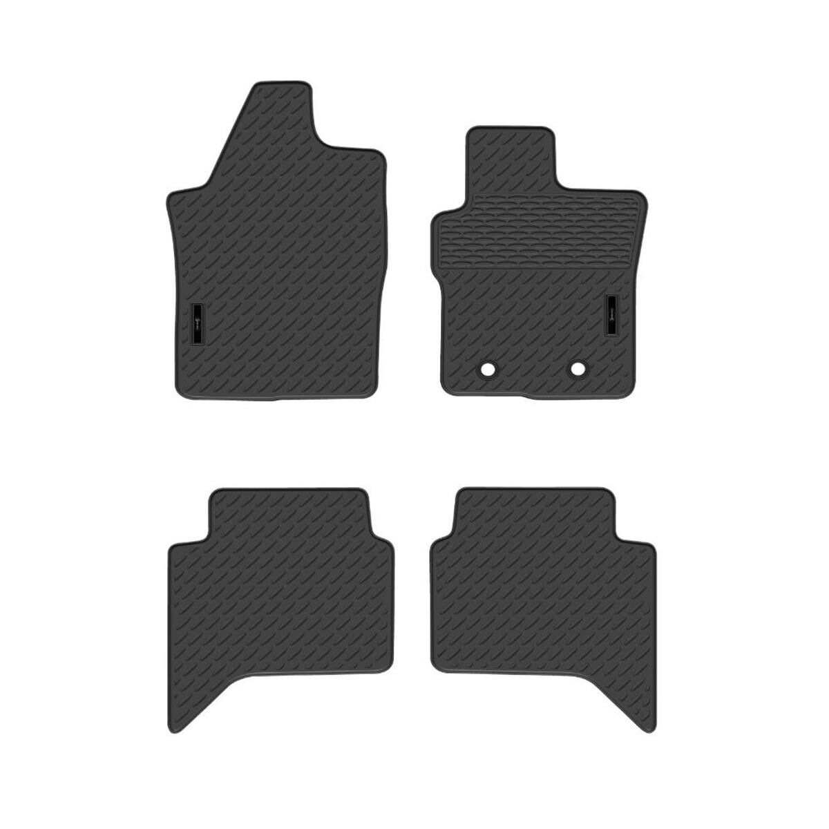 SPERLING PRECISION FIT PVC CUSTOM FLOOR MATS SUITS FORD RANGER PY DUAL CAB 06/2022-ON, , scaau_hi-res