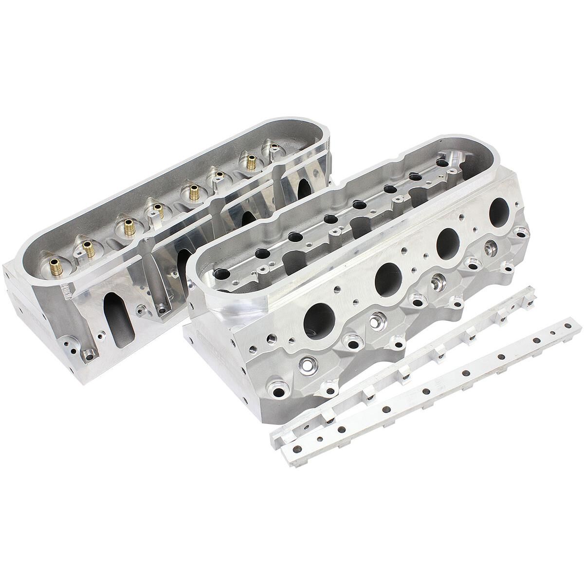 GM LS 240CC ALUMIN HEADS BARE 68CC SUIT 3.90" BORE 6 BOLT RECTANGLE PORT AF 95-0406, , scaau_hi-res