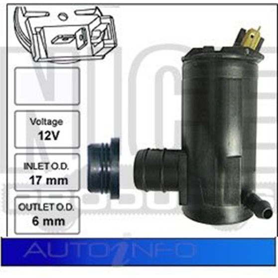 Nice Windscreen Washer Pump Nwp501 Supercheap Auto