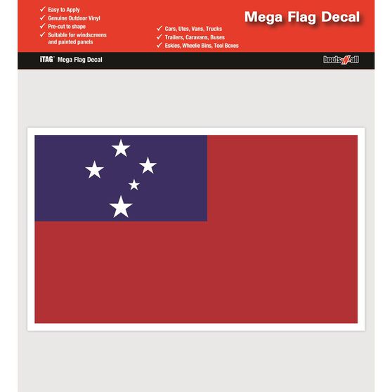 SAMOA MEGA FLAG DECAL, , scaau_hi-res