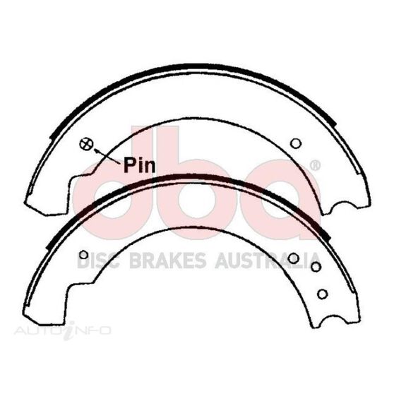 Street Series Brake Shoes [Landrover 2/2A & 3 1958-80 254mm], , scaau_hi-res