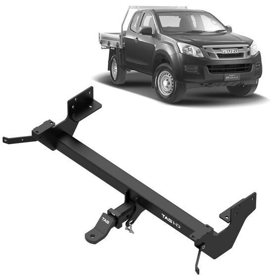 ISUZU D-MAX (2012 ON) STYLE SIDE & CAB CHASSIS W/STEP - 3500/350KG, , scaau_hi-res