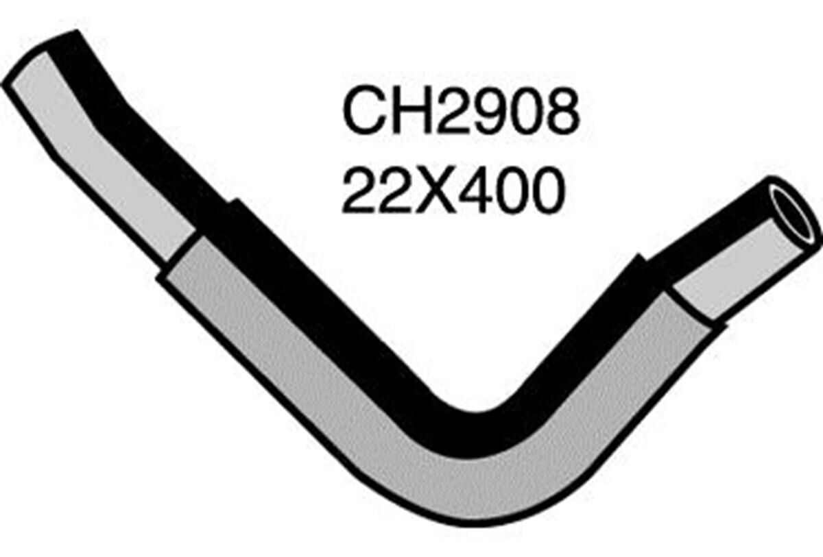 Radiator Upper Hose  - NISSAN URVAN E24 - 2.4L I4  PETROL - Manual & Auto, , scaau_hi-res