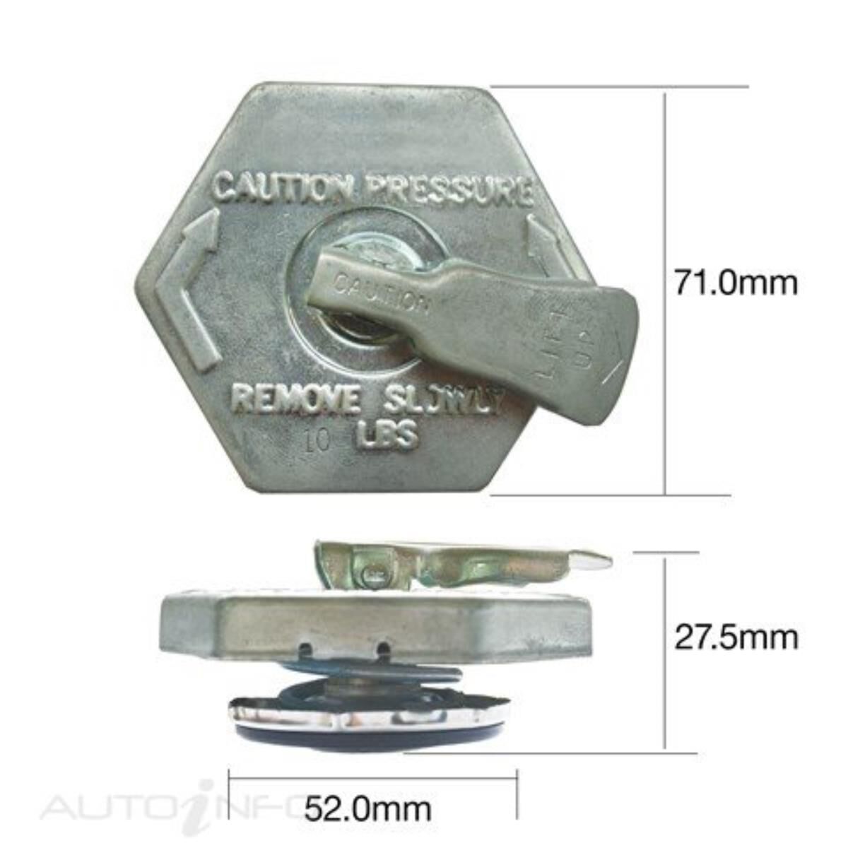 Tridon Radiator Cap CP1070L
