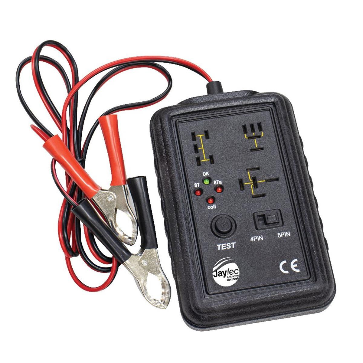 RELAY TESTER 4 & 5 PIN RELAYS 12 & 24 VOLT - RELAYS & FLASHERS, , scaau_hi-res