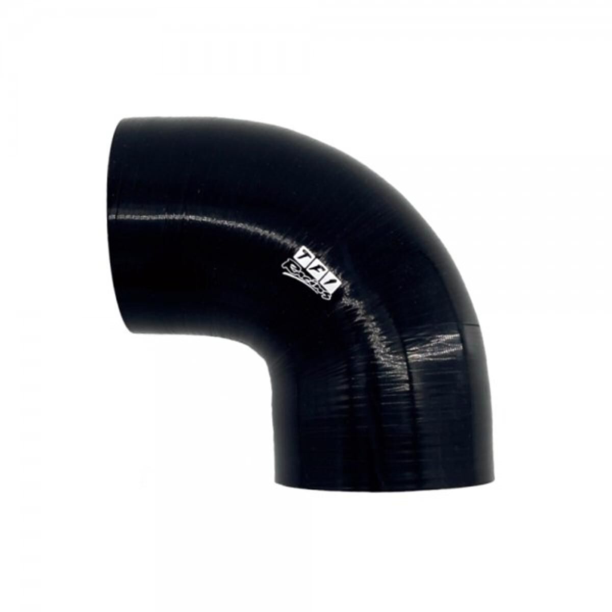 Silicone Hose Black 90 Deg Elbow ID 3 Inch; Leg Length 50mm; Wall Size 4.5mm, , scaau_hi-res