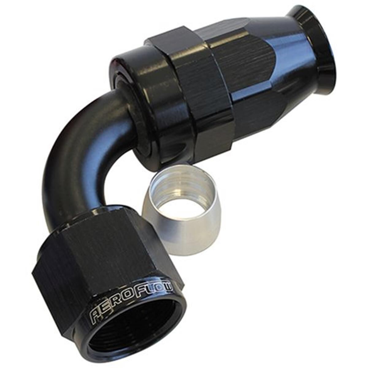 ALLOY 90 DEG HOSE END -6AN, , scaau_hi-res