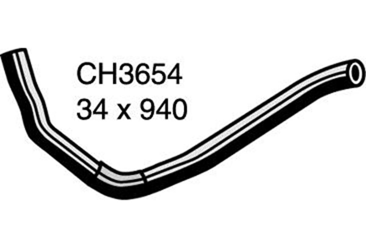 Radiator Lower Hose  - MITSUBISHI PAJERO NM, NP - 3.5L V6  PETROL - Manual & Auto, , scaau_hi-res