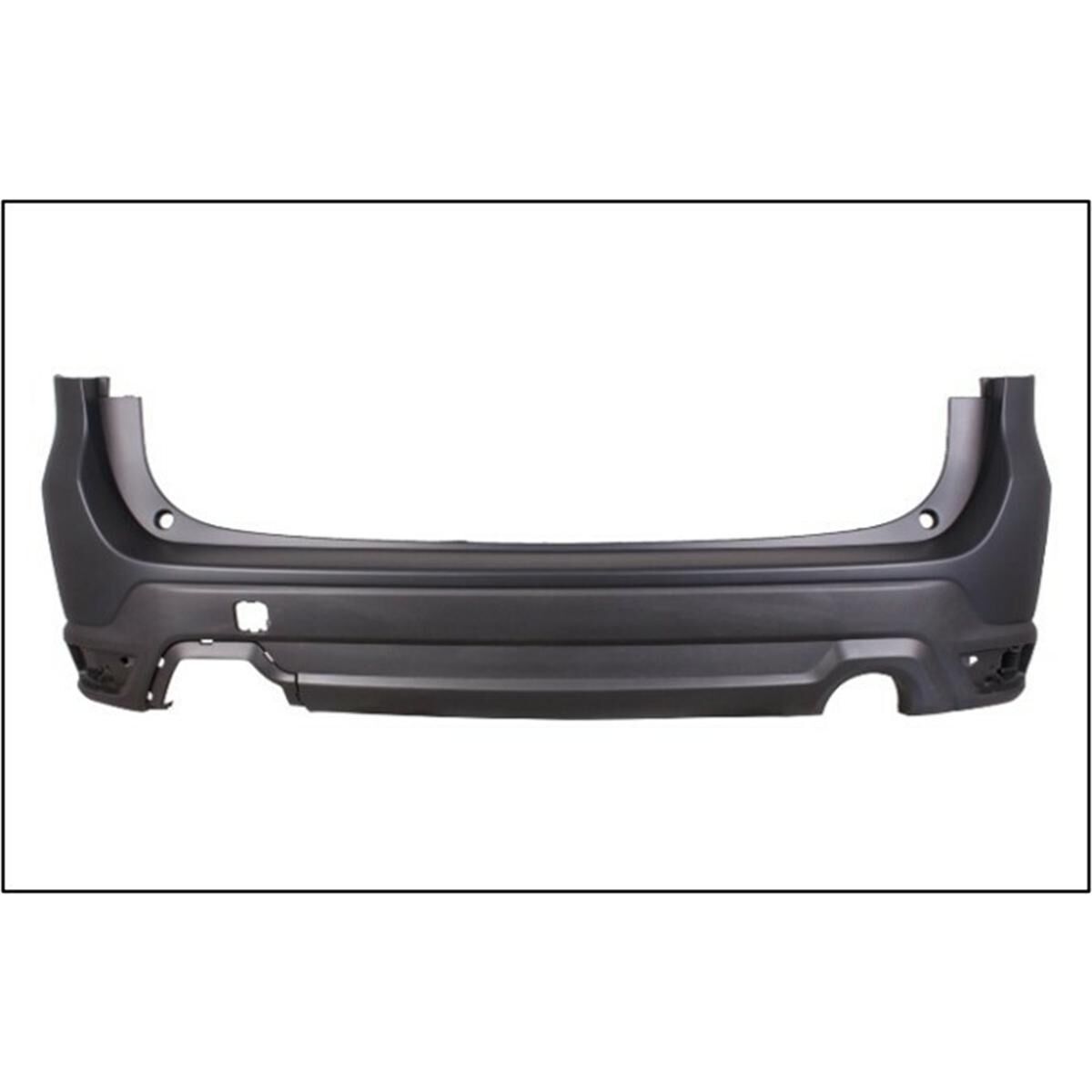 FORESTER SK/S5 7/18- REAR BAR COVEINSER (-SENSOR HOLE - LH EXHAUST PIPE COVER+BAR INSERT +2 BAR LIGHT HOLE) (2.5I/2.5I-L/2.5I PREMIUM/2.5X), , scaau_hi-res