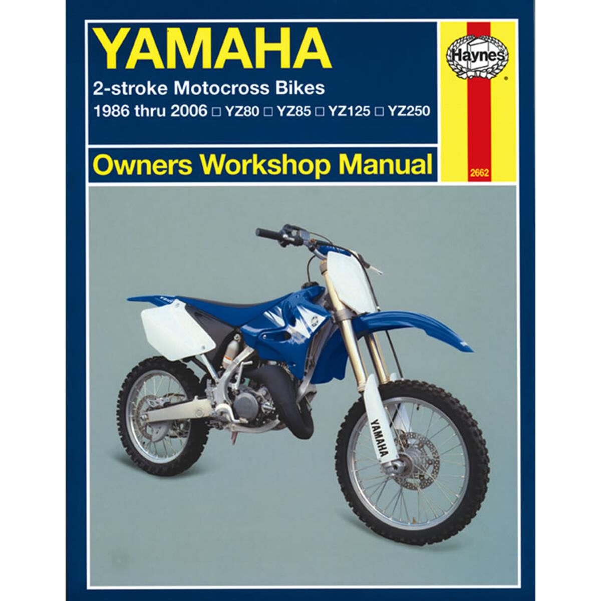 Haynes Repair Manual Yamaha 2 Stroke Motocross Bikes 1986 20