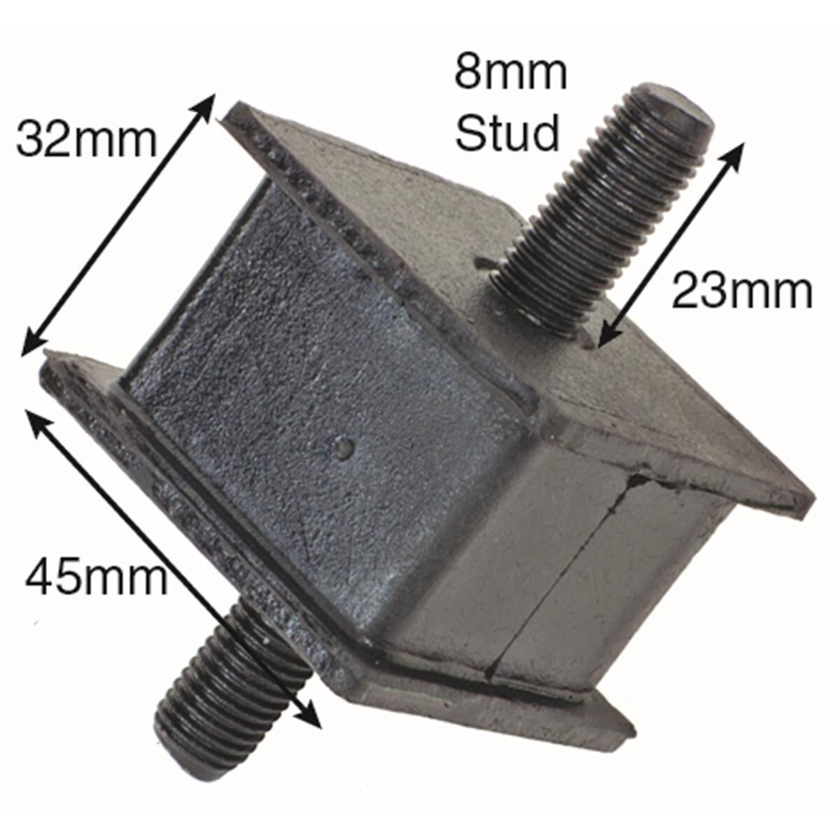 Engine Mount Rear - SUZUKI JIMNY SN413 - 1.3L I4  PETROL - Manual & Auto, , scaau_hi-res