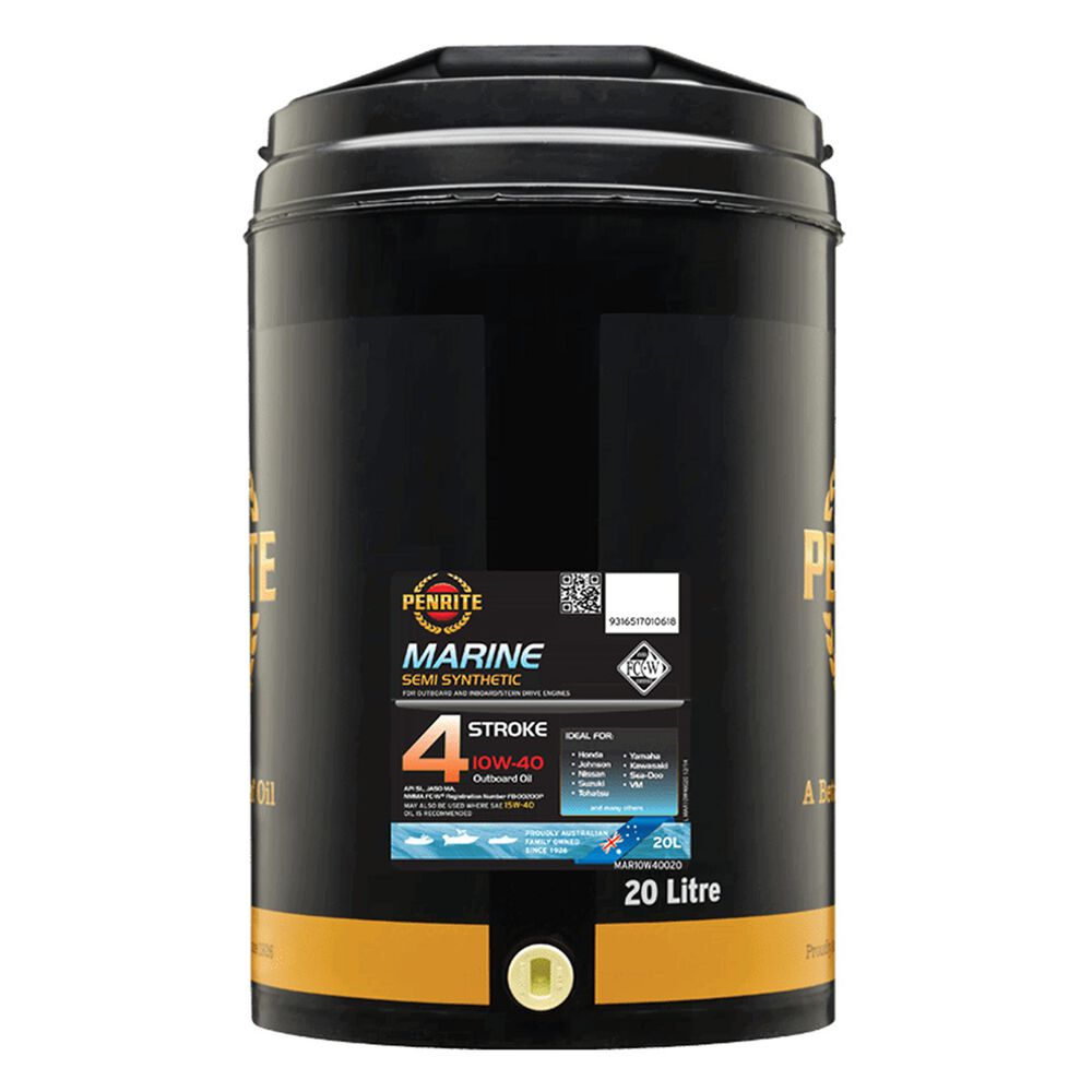 Four Stroke Oil 10W40, 20 Litre Supercheap Auto