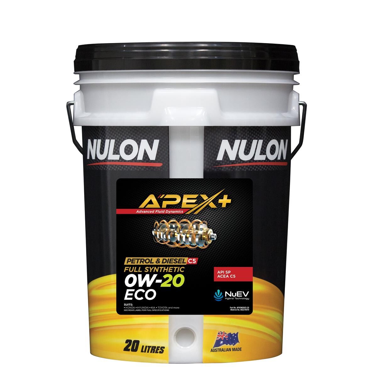 20L NULON APEX+ 0W-20 ECO-C5, , scaau_hi-res