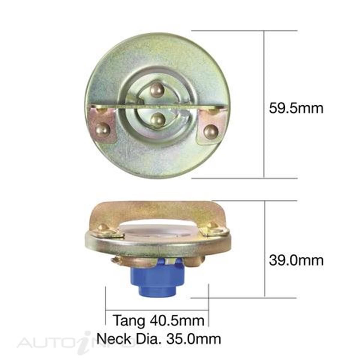 TRIDON NON LOCKING FUEL CAP, , scaau_hi-res