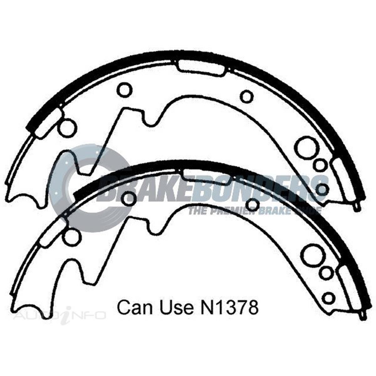 Special Bond Brake Shoes, , scaau_hi-res
