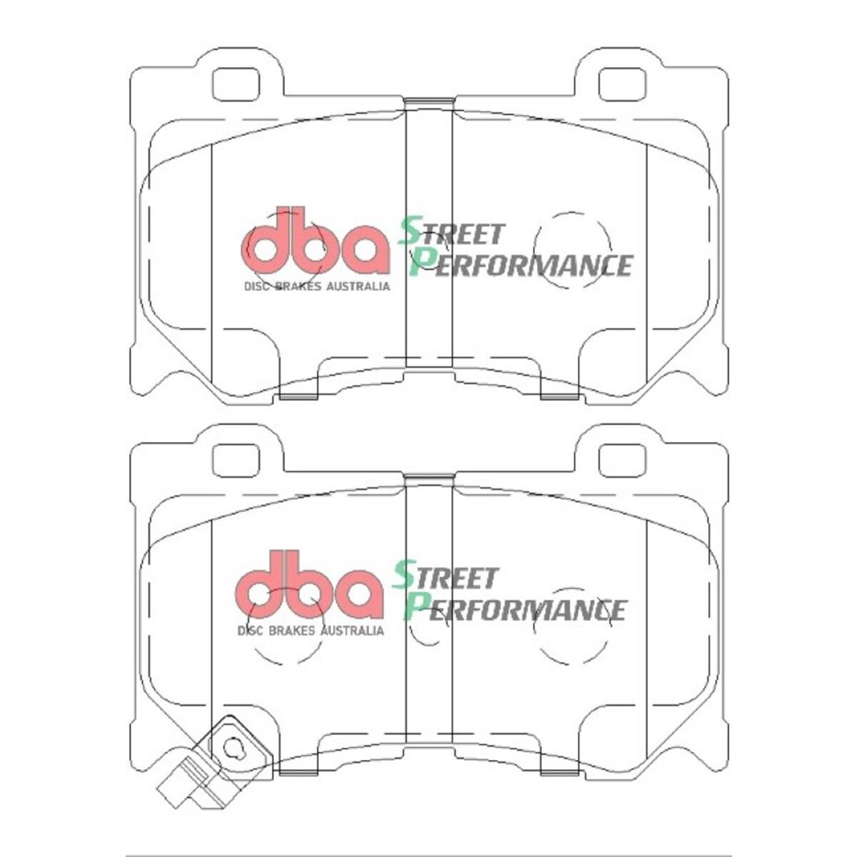 DBA SP PERFORMANCE BRAKE PADS Nissan 370Z,  Akebono Caliper F, , scaau_hi-res